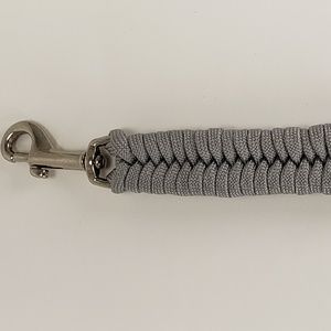 Grey Paracord Keychain